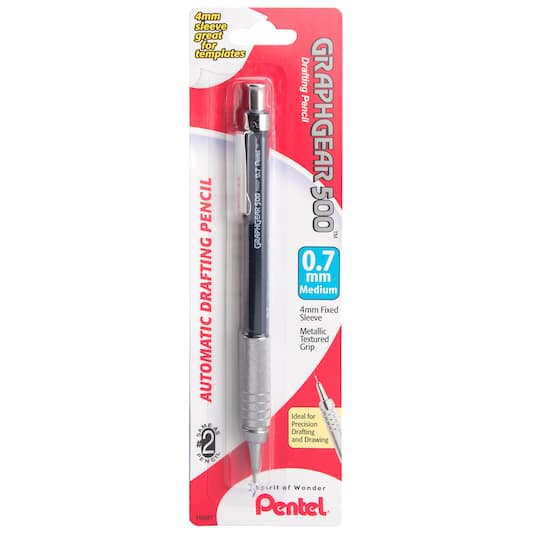 Pentel® GraphGear 500™ 0.7mm Blue Barrel Automatic Drafting Pencil